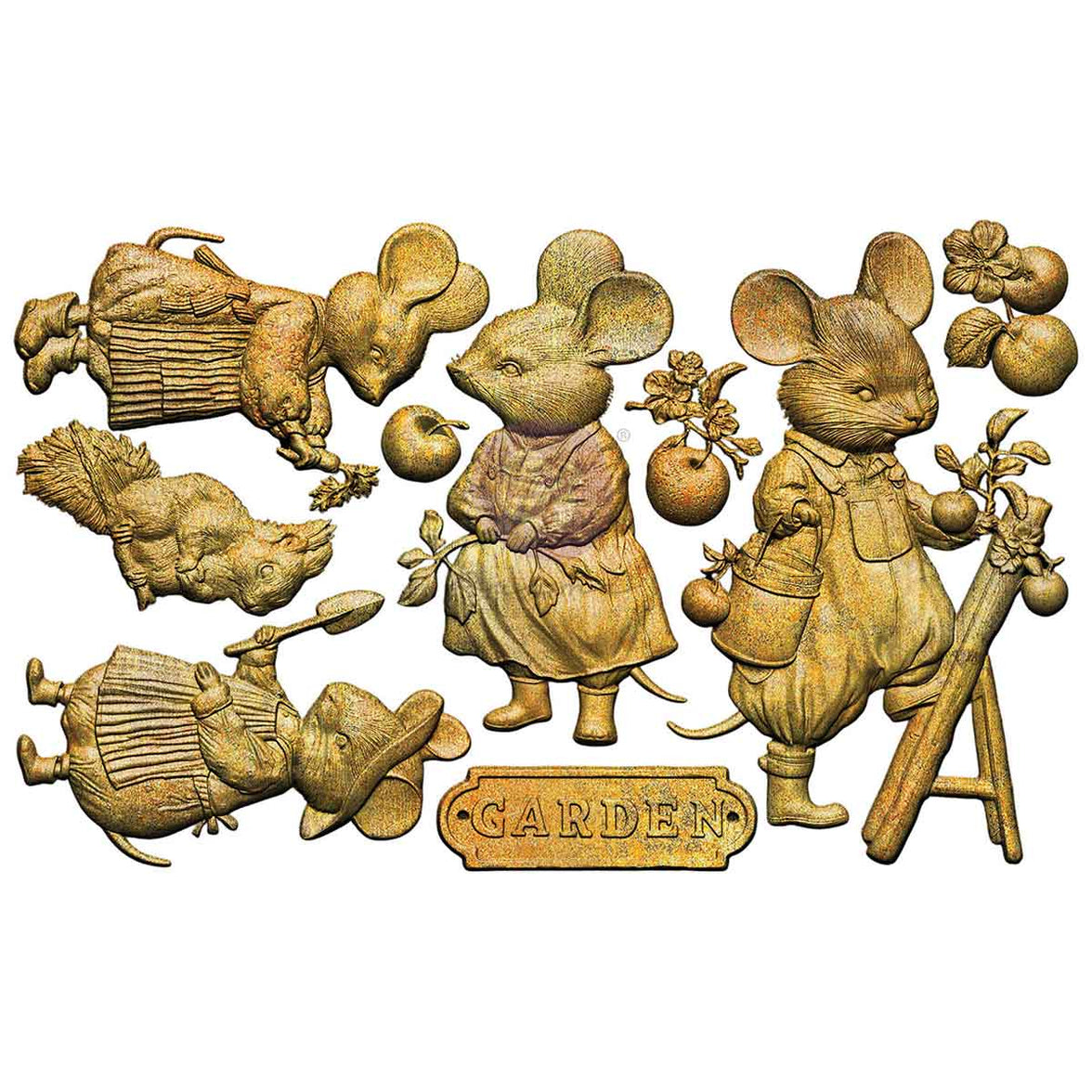 Homegrown Collection Decor Moulds® - Tiny Gardeners