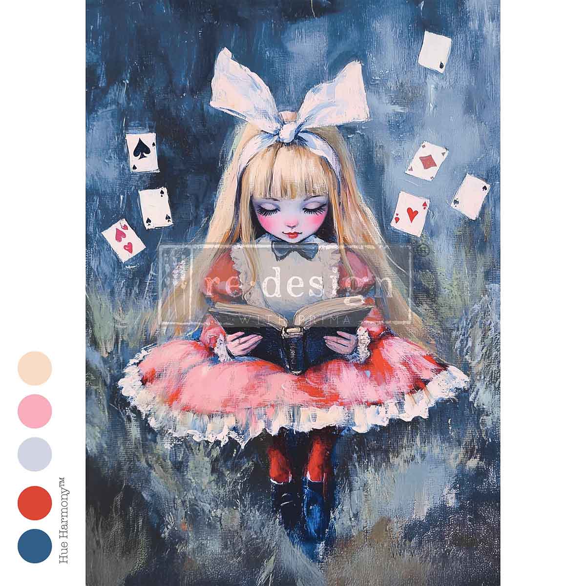 A2 Decoupage Fiber - A Royal Flush Of Thoughts