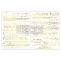 Middy Foil Transfers® Kacha - Gilded Noel Script