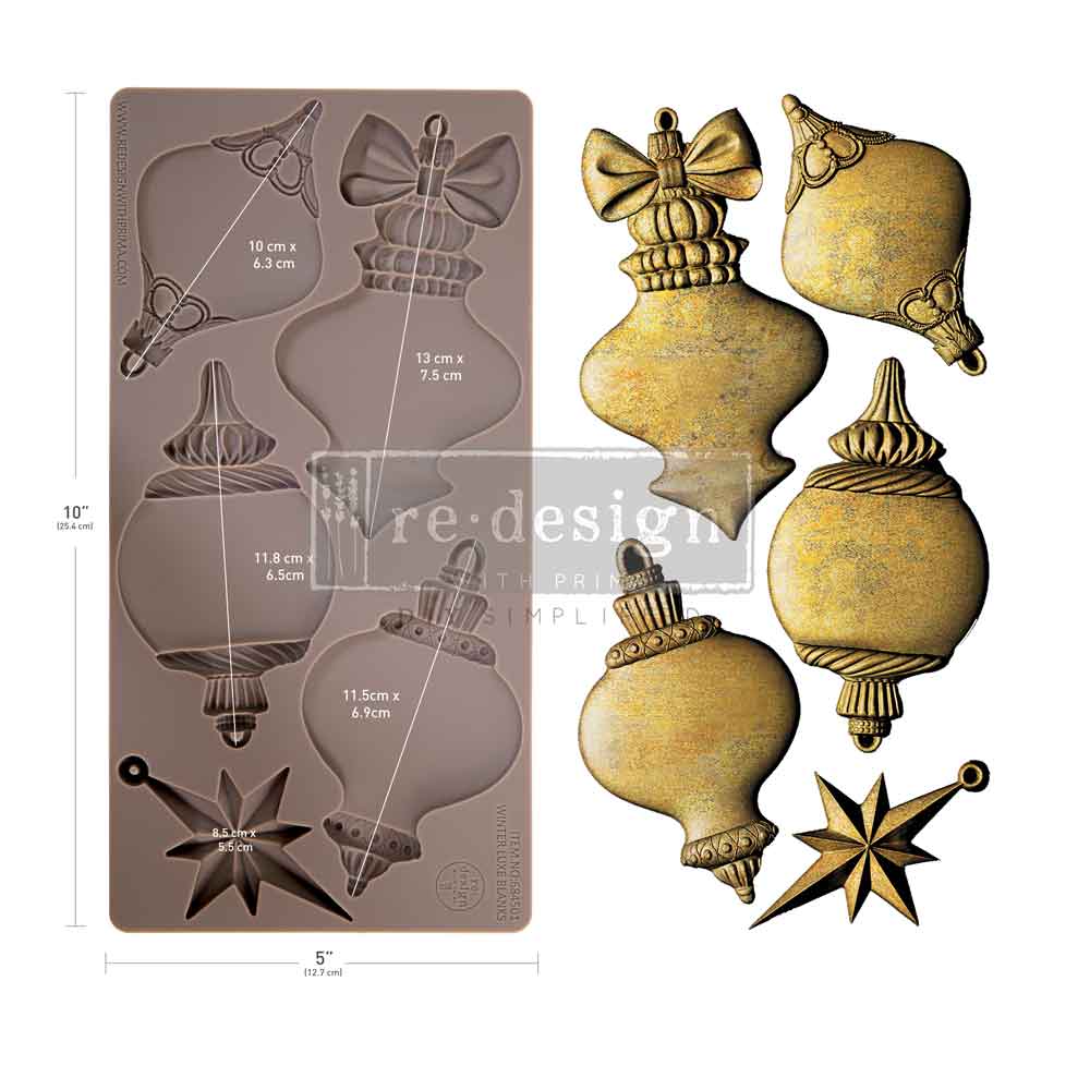 Holiday Heirloom Ornament Project Bundle Kit, Ornament Kit Features an elegant, Casa Mia Style Ornament KIt