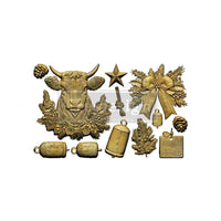 NEW! Winter Barnstead, Decor Moulds® - Winter Barnstead Mould, Farm Animal Holiday.