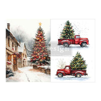 Northbound Traditions Transfers, A4 Decoupage Fiber Pack - Northbound Traditions