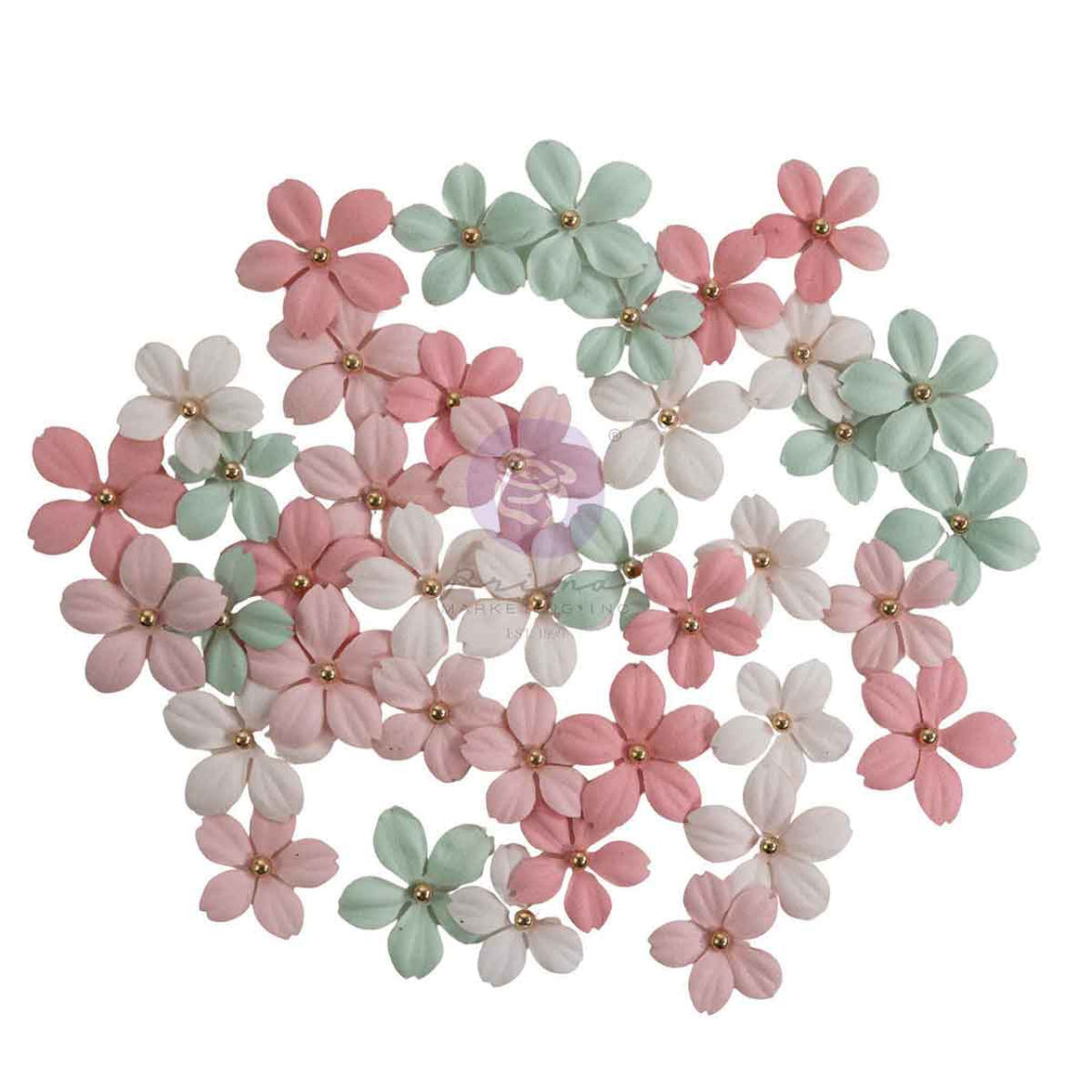Buttons & Keepsakes Collection Flowers - Tender Florals