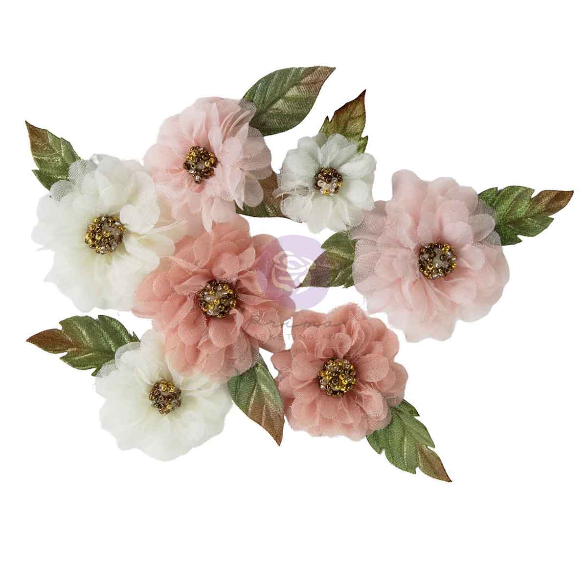 Buttons & Keepsakes Collection Flowers - Sheer Beauties