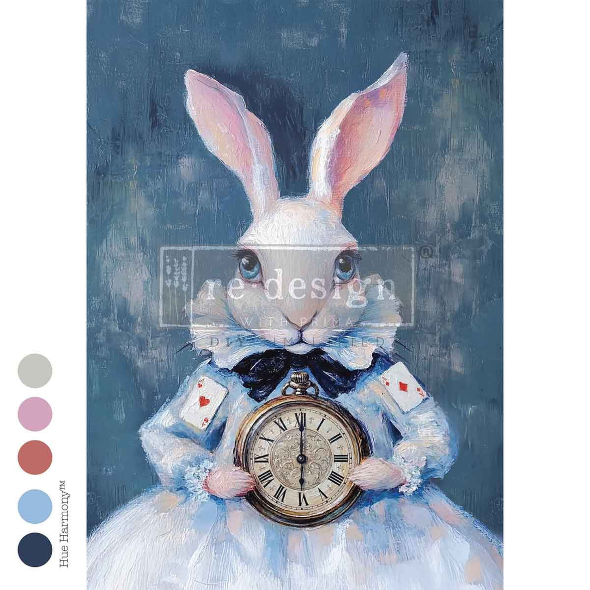 A3 Decoupage Fiber - Six O’Clock Certainty