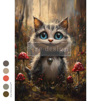 A3 Decoupage Fiber - Whiskers Of Wit