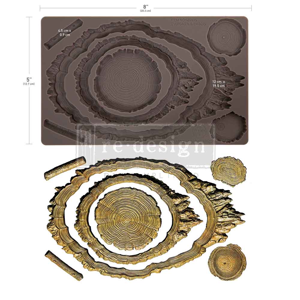 Nature Moulds, Evergreen & Embers, Decor Moulds® - Prima Moulds