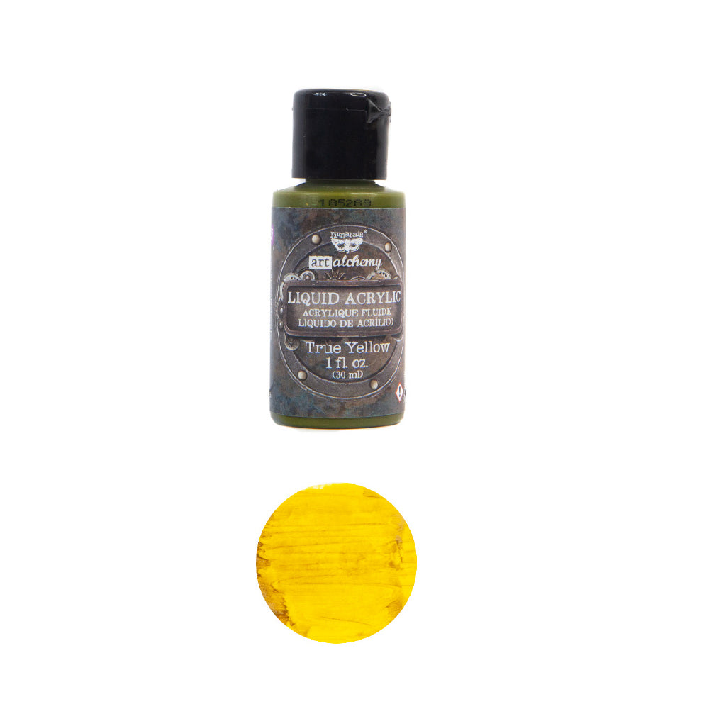 Art Alchemy - Liquid Acrylics -True Yellow Acrylic Paint