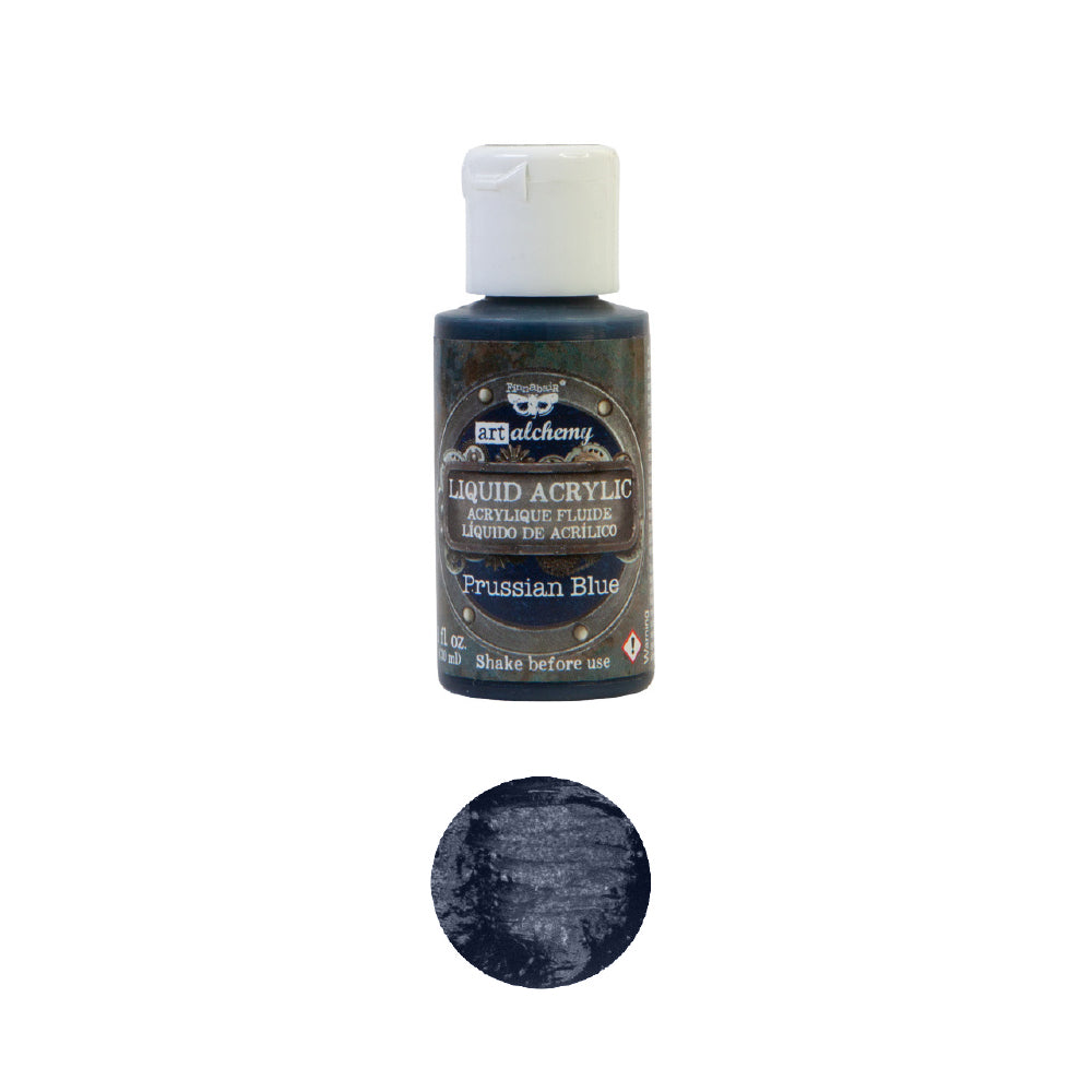 Art Alchemy - Liquid Acrylics - Prussian Blue - 1 bottle, 30ml