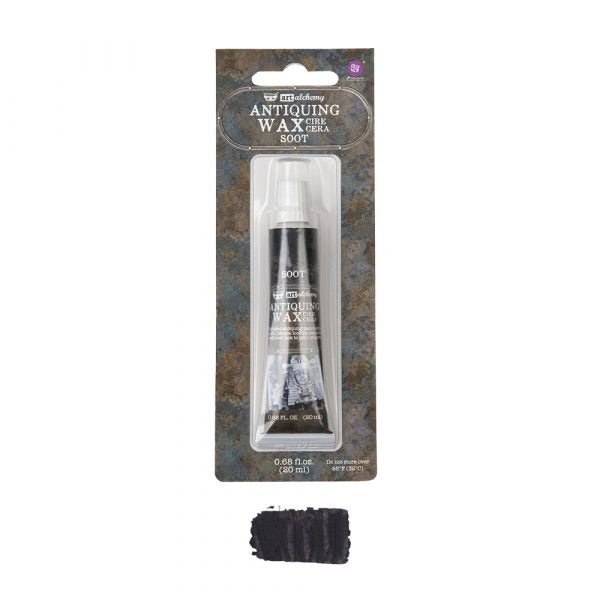 Art Alchemy - Antiquing Wax - Soot - 1 tube, 0.68 fl oz (20 ml)