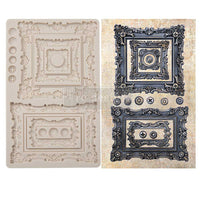 Baroque Frames Mould, Finnabair Moulds - Baroque Frames