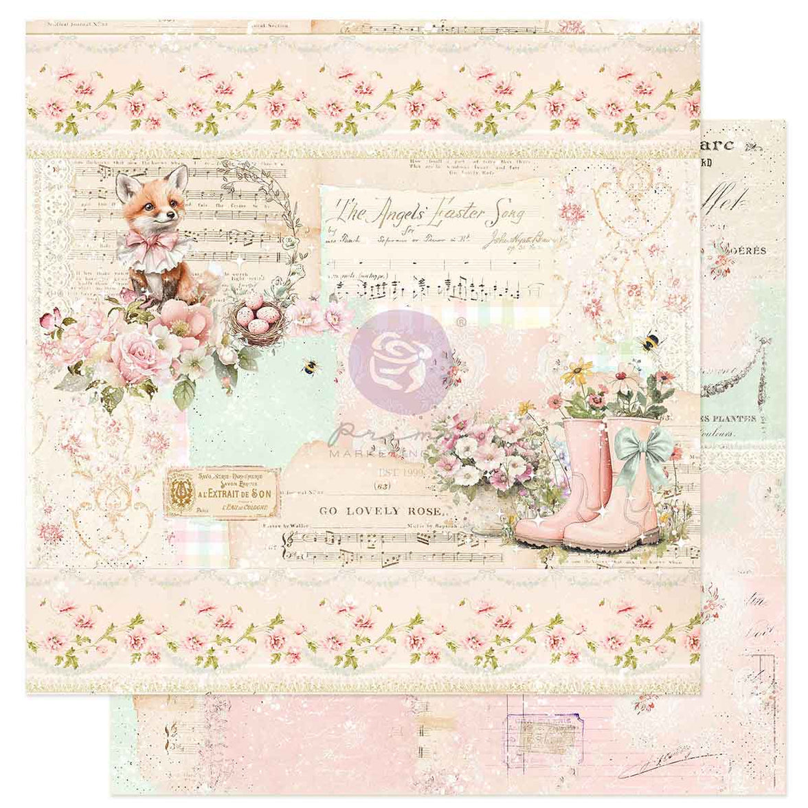 Sweet Spring Collection 12x12 Sheet - Spring Melody