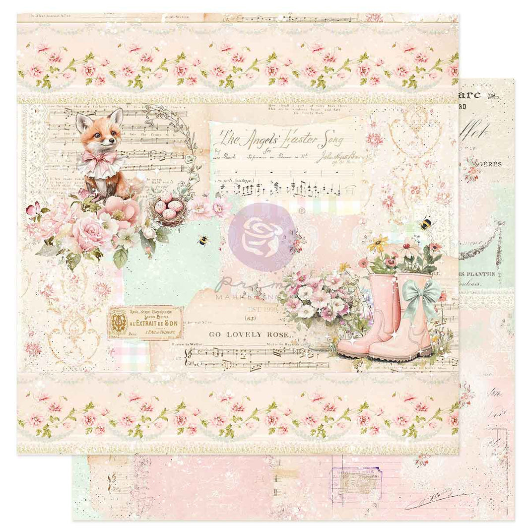 Sweet Spring Collection 12x12 Sheet - Spring Melody
