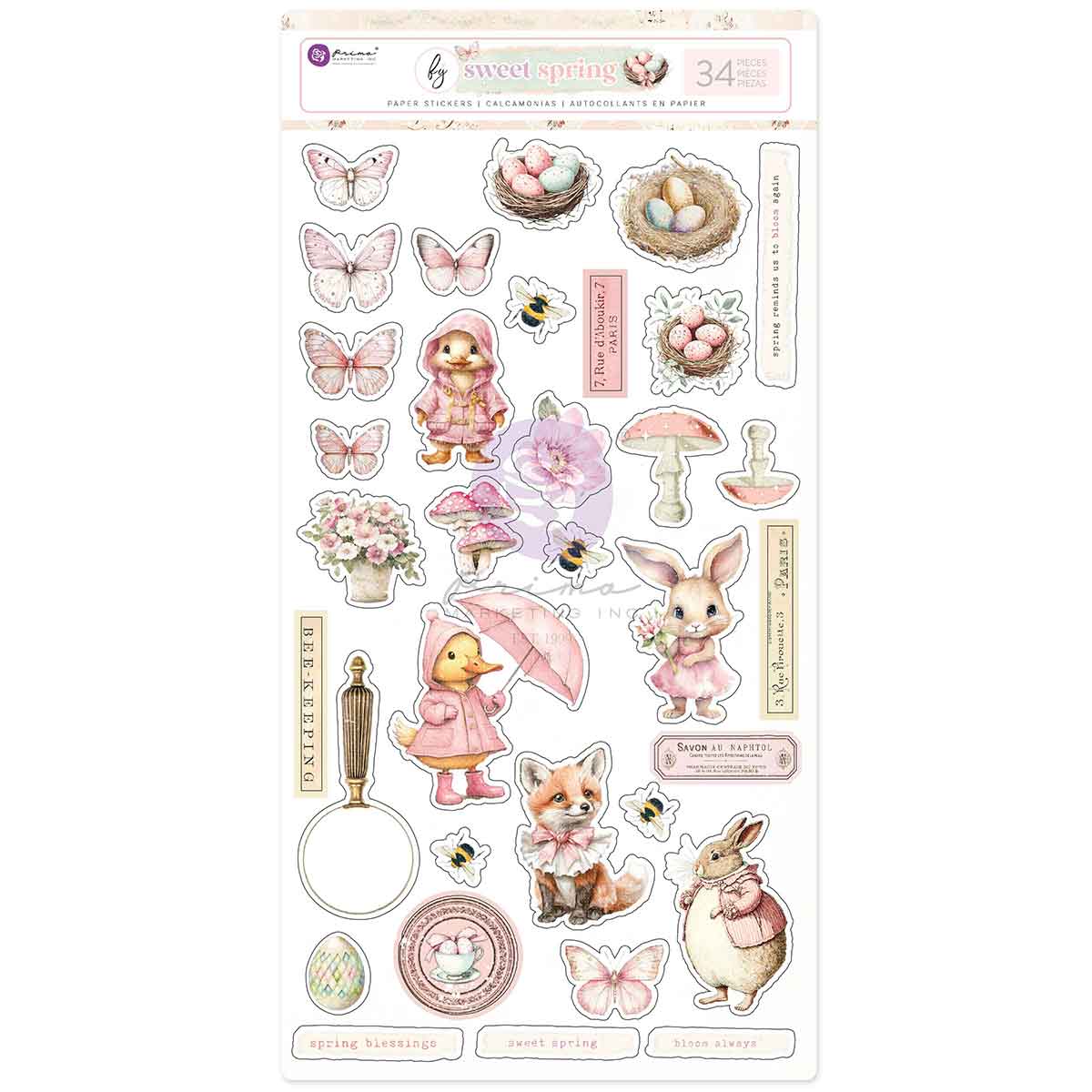 Sweet Spring Collection Sticker sheet