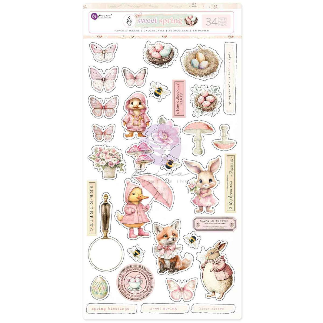 Sweet Spring Collection Sticker sheet