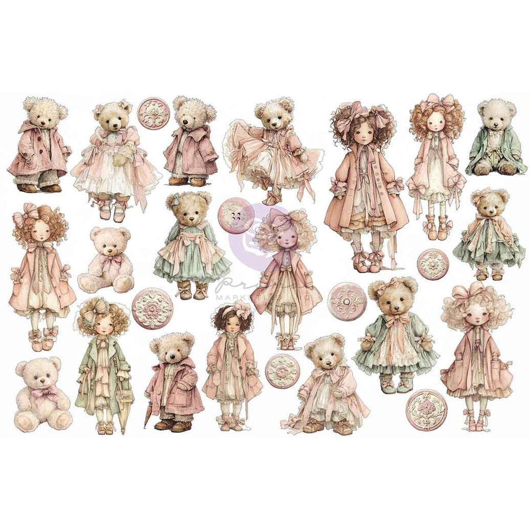 Buttons & Keepsakes Collection Ephemera - Cherished Companions