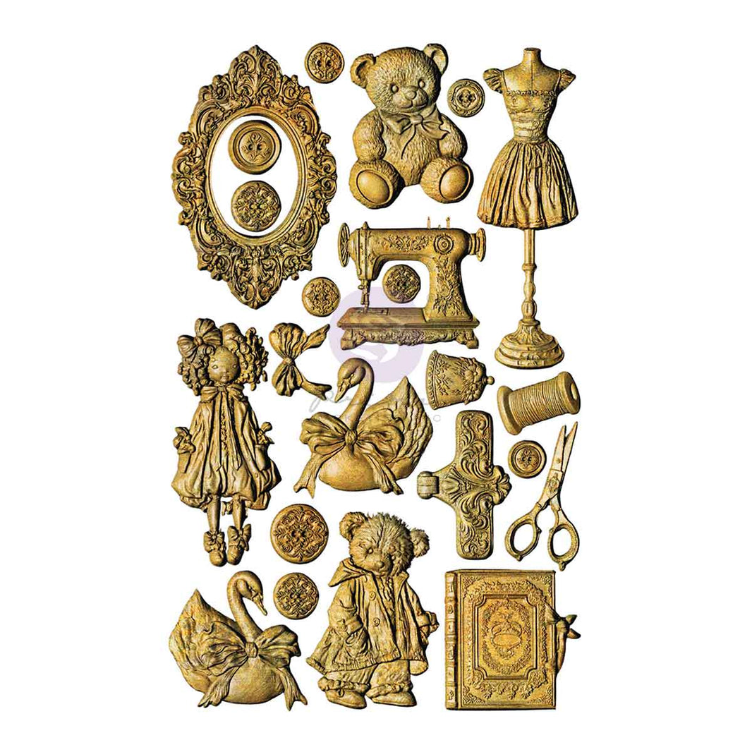 Buttons & Keepsakes Collection Decor Moulds®