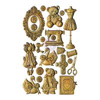 Buttons & Keepsakes Collection Decor Moulds®