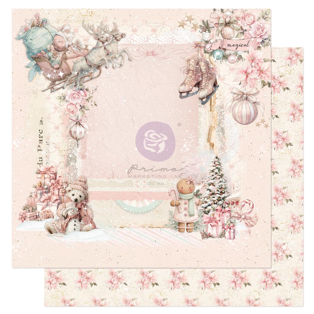 Christmas Blush Collection 12x12 Sheet - Magical Nights