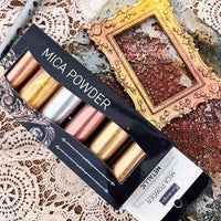Decor Mica Powder Set - Metallic - 6 colors x 5g each