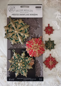 Decor Moulds® - Frosted Snowflake Wonders