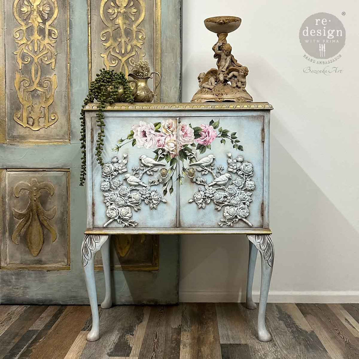 Decor Poly - Serene Perch (Right) - 1 pc, 10"x9" (25.4cmx22.9cm)