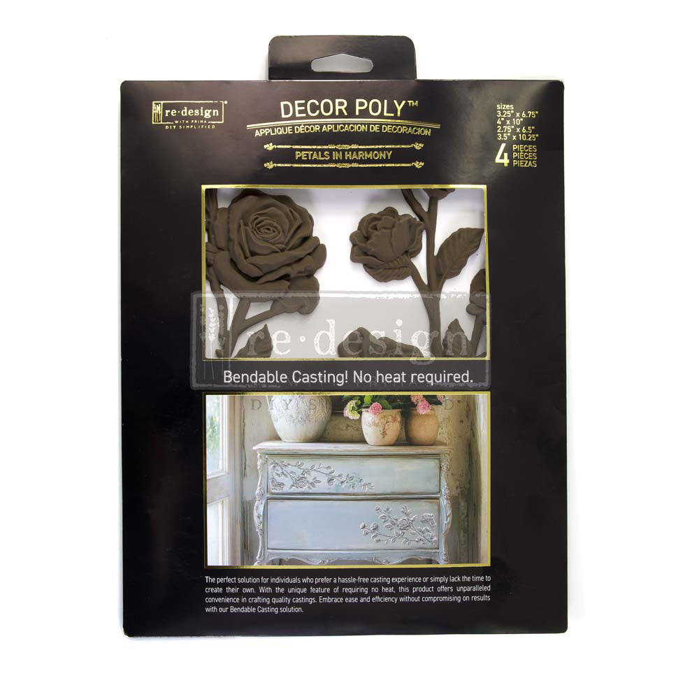 Decor Poly – Petals in Harmony, Furniture Appliques