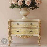 Vineyard Elegance, ReDesign Prima Foil Transfers - Kacha Foil Transfer, Furniture Transfers, Mirror Transfer, Glass Transfers, Glass Jar Foil, (Copy)