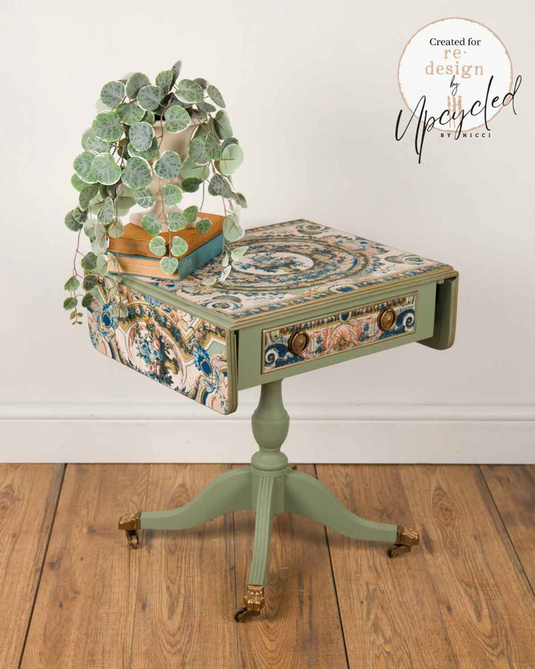 Double Delight Decoupage Fiber Paper Set - Serenade In Blue, French Inspired Paper