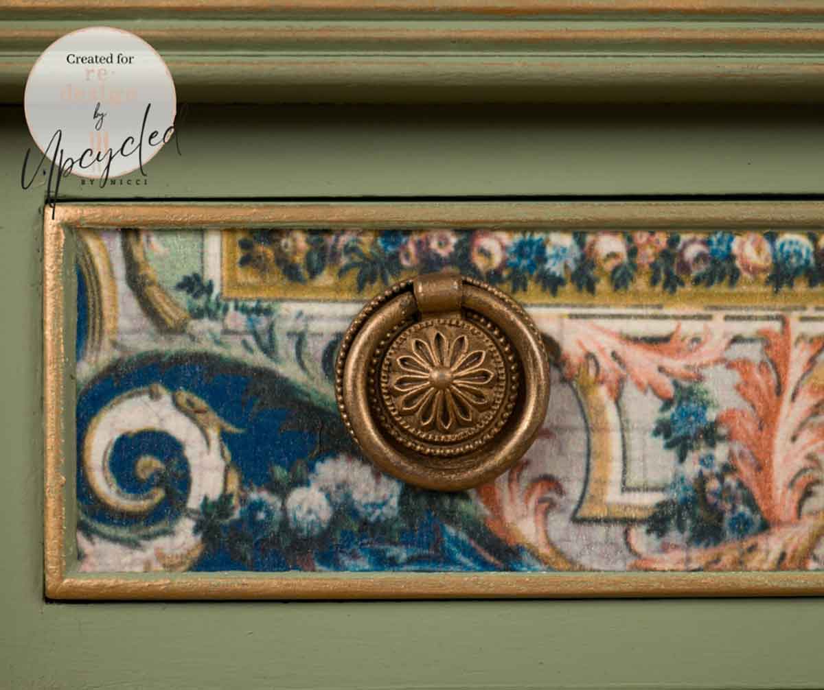 Double Delight Decoupage Fiber Paper Set - Serenade In Blue, French Inspired Paper