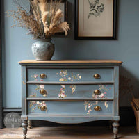 Middy Transfers® - Rosette Royale, Wall Transfer, Furniture Transfer