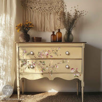 Middy Transfers® - Rosette Royale, Wall Transfer, Furniture Transfer