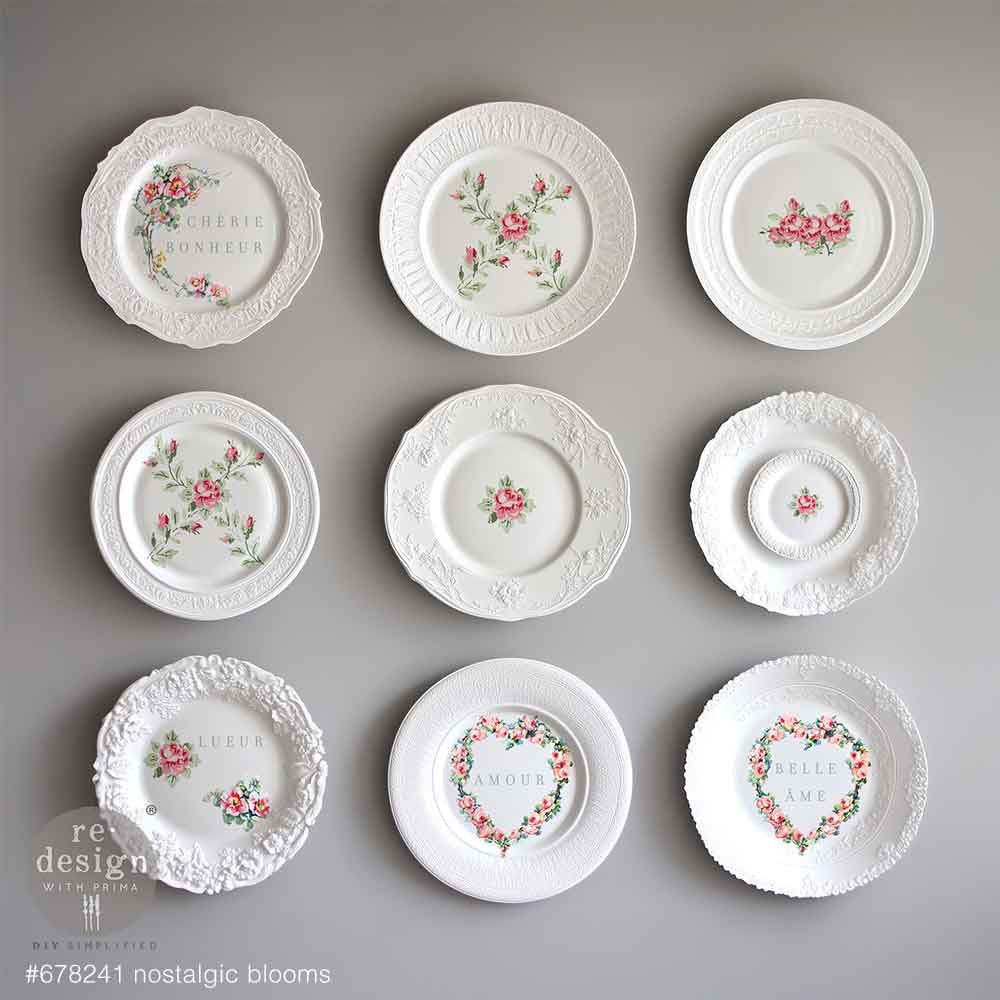 H2O Transfers - Nostalgic Blooms