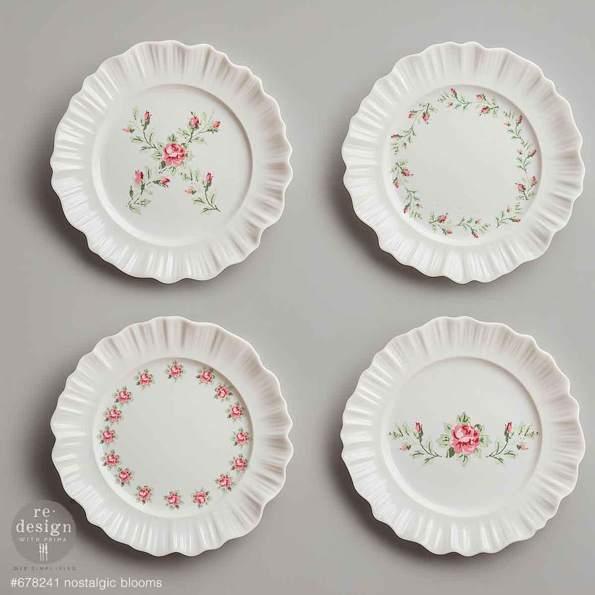 H2O Transfers - Nostalgic Blooms