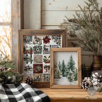 New! Farmhouse Paper, A4 Decoupage Fiber Pack - Farmhouse Frost