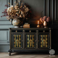 New! Chateau Filigree Transfer, Decor Transfers® Gold Foil - Chateau Filigree