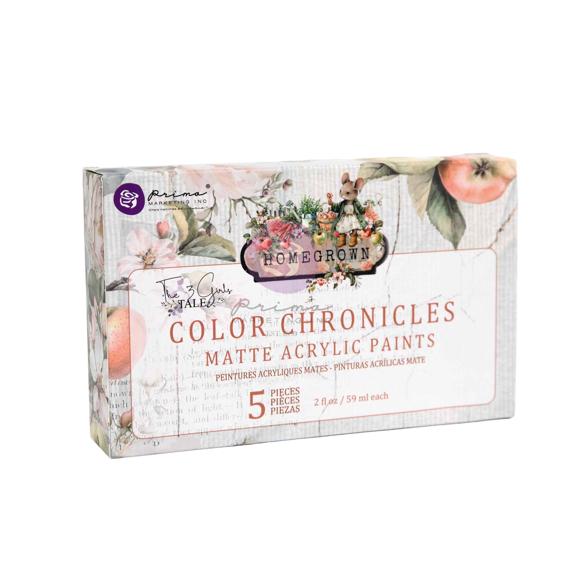 Homegrown Collection Acrylic Paint Pack - Color Chronicles