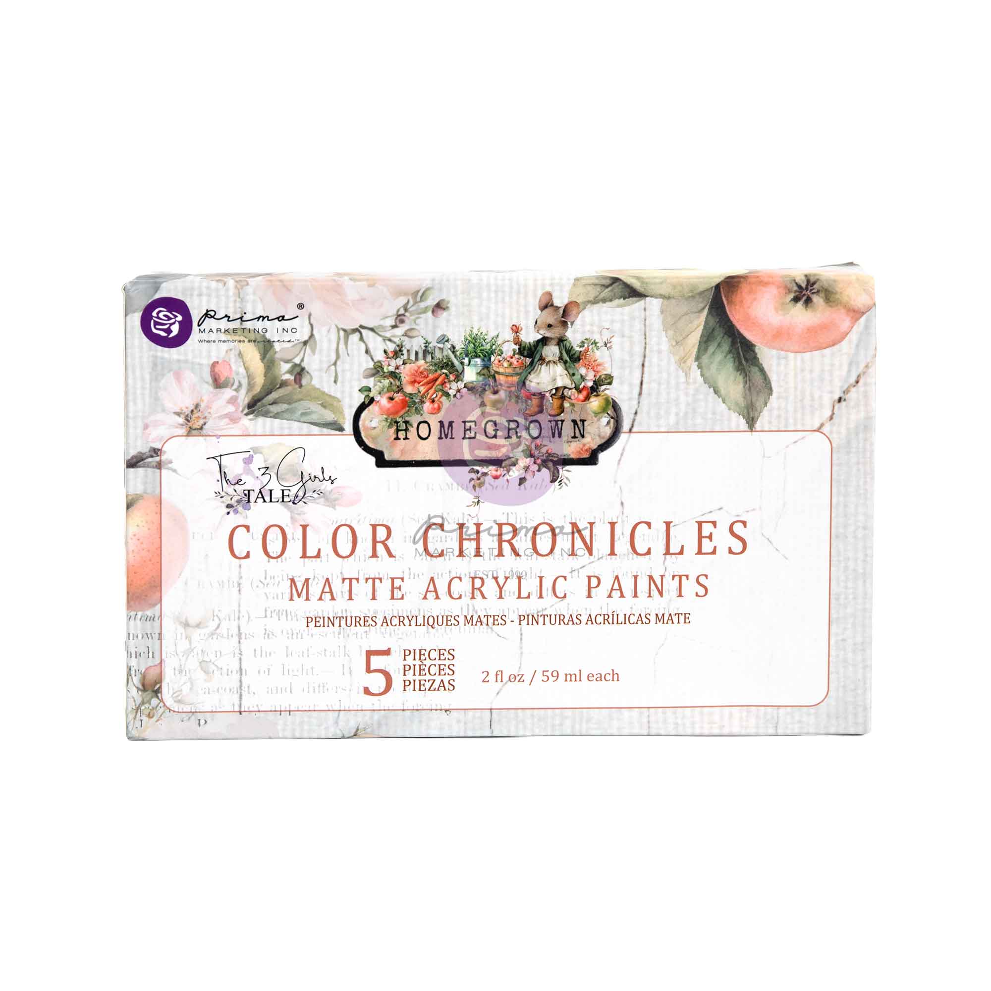 Homegrown Collection Acrylic Paint Pack - Color Chronicles