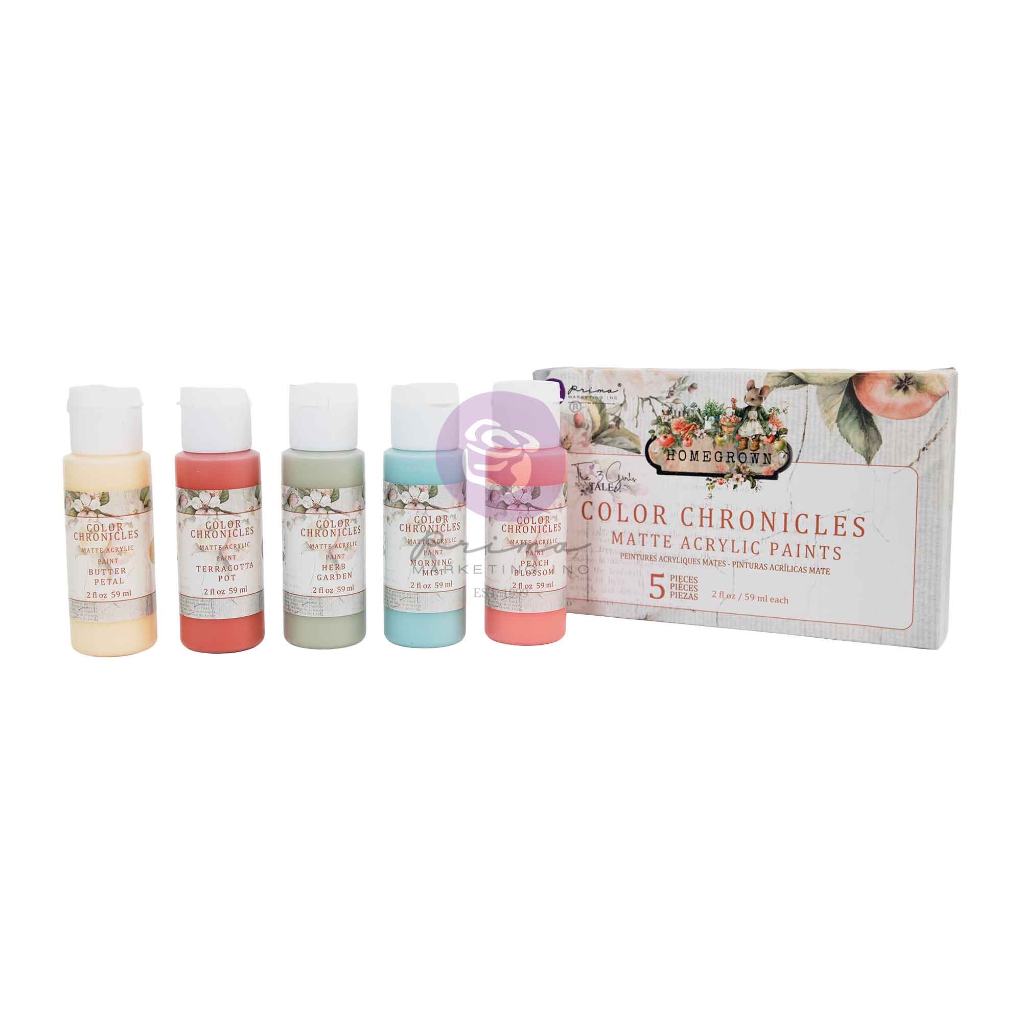 Homegrown Collection Acrylic Paint Pack - Color Chronicles