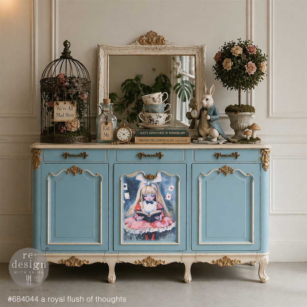 A2 Decoupage Fiber - A Royal Flush Of Thoughts