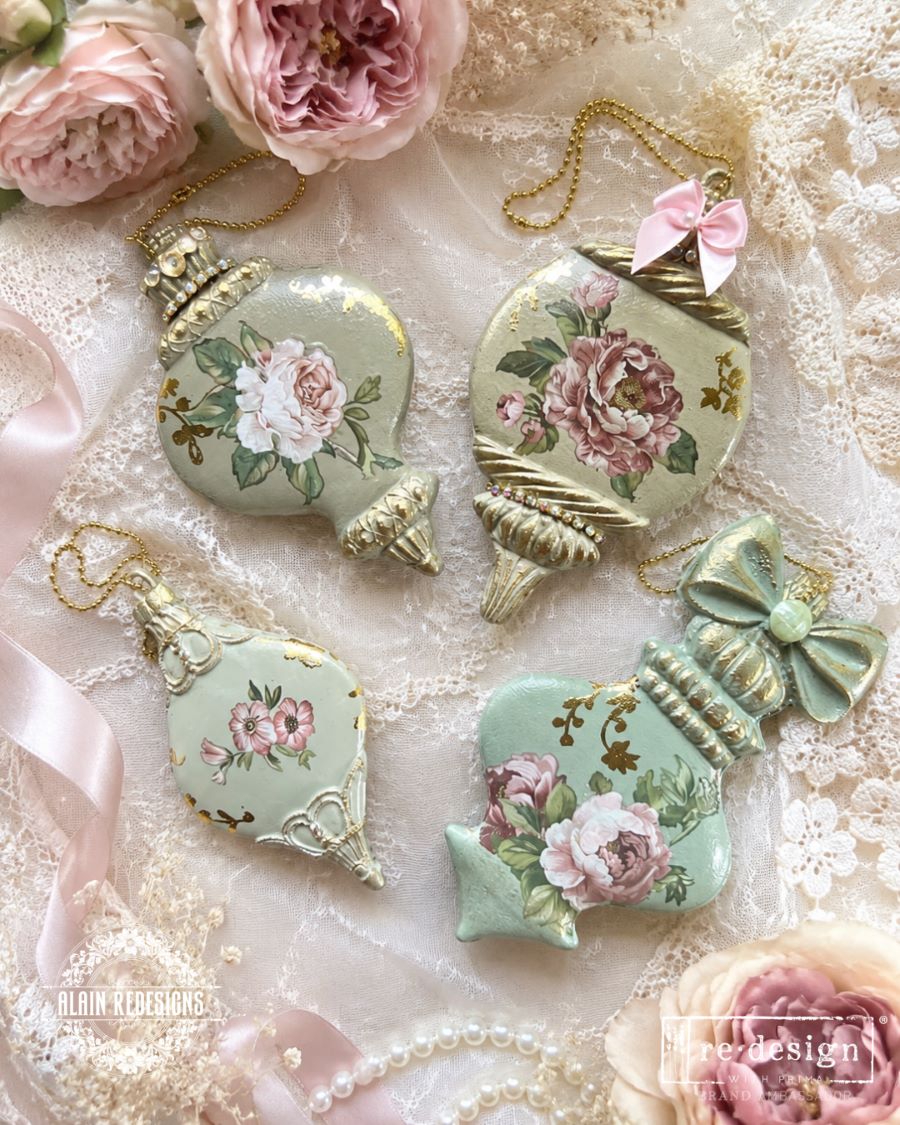 New! Winter Luxe Blanks Mould, Decor Moulds® - Winter Luxe Blanks, Holiday Ornament Mould