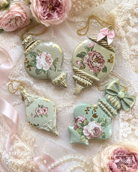 New! Winter Luxe Blanks Mould, Decor Moulds® - Winter Luxe Blanks, Holiday Ornament Mould