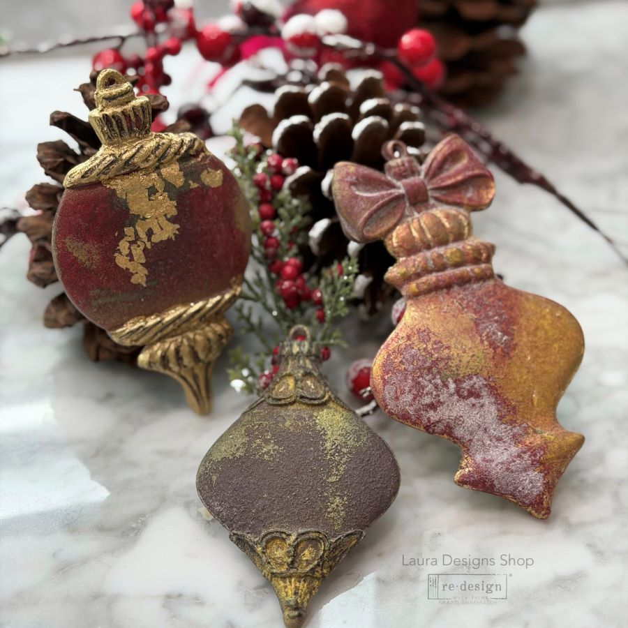 New! Winter Luxe Blanks Mould, Decor Moulds® - Winter Luxe Blanks, Holiday Ornament Mould