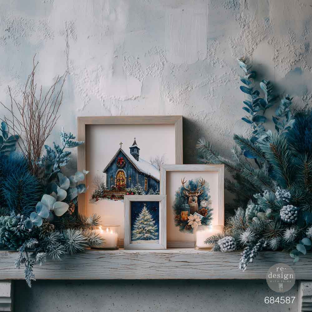 Quiet Country Blue Transfers, Middy Plus Transfers® - Quiet Country Blue
