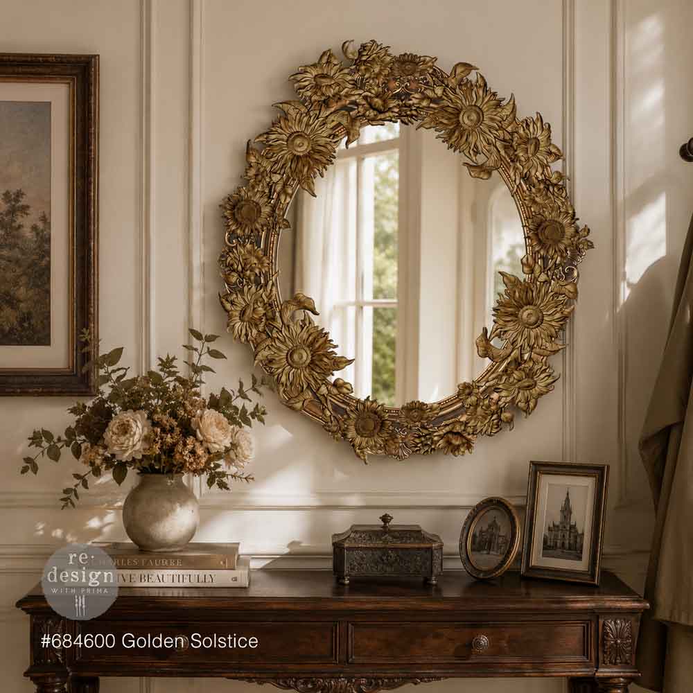 Golden Solstice, Decor Moulds, Golden Solstice Moild, Sunflower Mould