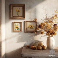 Sunflower Transfers, H2O Transfers Single Sheet - Rustic Amber Petals