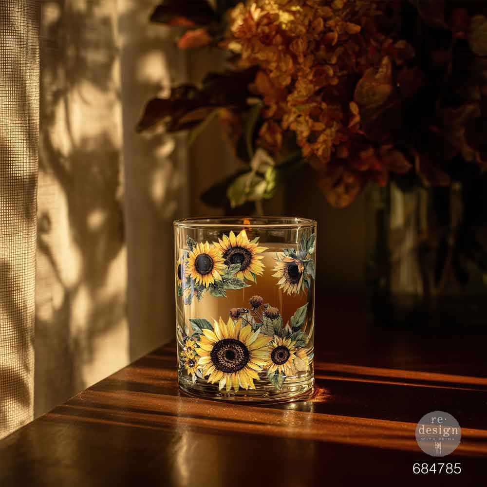 New! Sunflower Transfers, Luxe Transfers® - Sun-Drenched Harvest