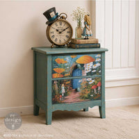 A3 Decoupage Fiber - A Choice Of Directions, Alice and Wonderland