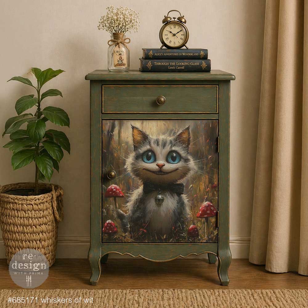 A3 Decoupage Fiber - Whiskers Of Wit