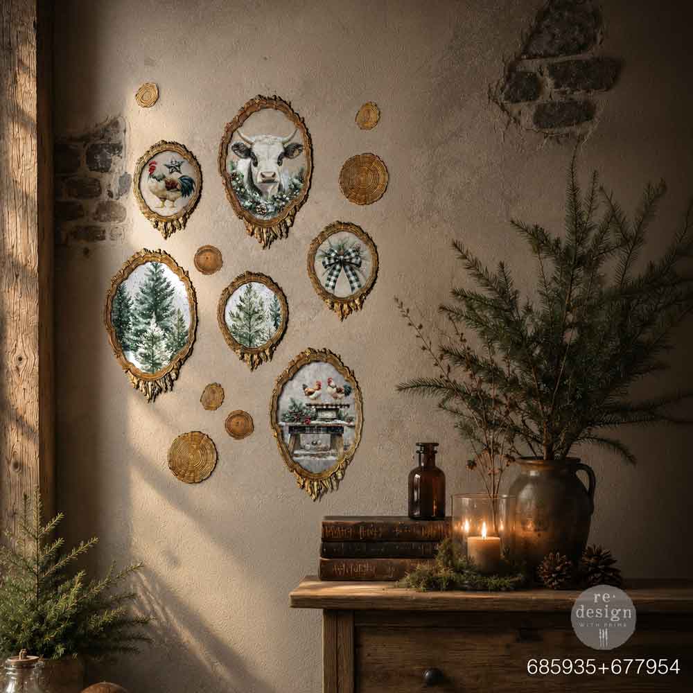 Nature Moulds, Evergreen & Embers, Decor Moulds® - Prima Moulds